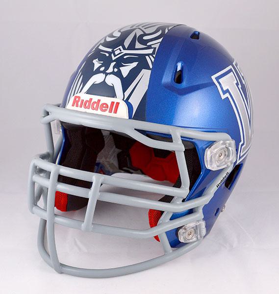 american football helmet vinyl wrap Rico Industries NFL Dallas Cowboys Round Team Color Decal All 32 teams / 200+ players / 25+ MVPs / 50+ HOFs 2026 Fanatics Under Wraps Full